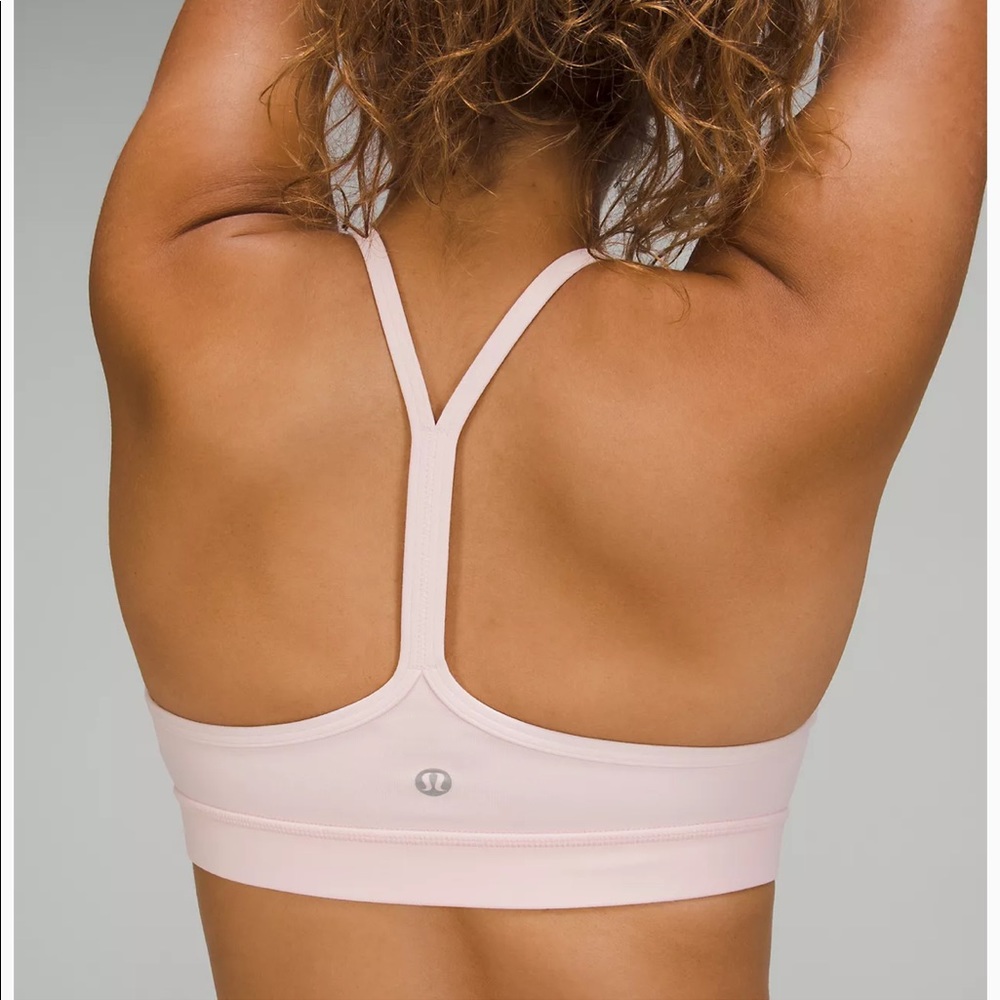 FOUR lululemon Flow Y bras.